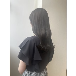 ROMA★ とろみダークカラーでフェミニン大人ワンカール