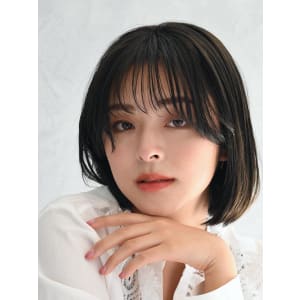 ナチュラルミディアムボブ - HAIR & MAKE EARTH 西川口店【ヘアメイクアース ニシカワグチテン】掲載中