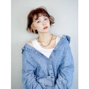 【Des.Art天神赤坂】20代30代外ハネボブ/艶カラー