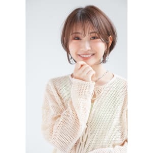 20代30代40代／大人可愛いショートボブ