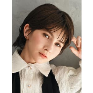 ナチュラルな丸みウルフショート - HAIR & MAKE EARTH 入間店【ヘアメイクアース イルマテン】掲載中