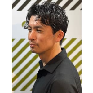 大人カッコいい20代30代40代ナチュラルパーマスタイル