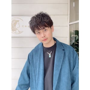 林明寛くん目力強め王道スパイキーマッシュショートテニミュ