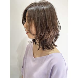 レイヤーカット☆グレージュカラー【池袋美容室　uchla】
