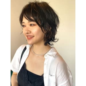 《kitin吉祥寺》フェイスレイヤー　ウルフ　パーマ