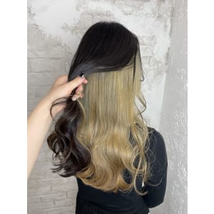 インナーカラーベージュ池袋