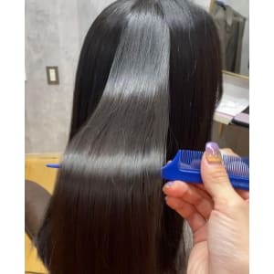 斜めバング/グレージュカラー/デザインカラー/学芸大学