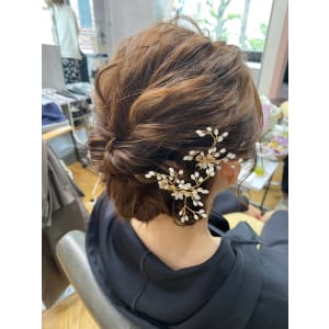 斜めバング/グレージュカラー/デザインカラー/学芸大学
