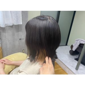 斜めバング/グレージュカラー/デザインカラー/学芸大学 - calm by liko 学芸大学【カーム バイ リコ ガクゲイダイガク】掲載中