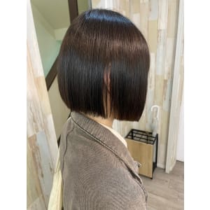 髪質改善トリートメント艶髪ぱつっとボブ韓国タッセルボブ渋谷