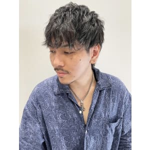 メンズハイライト【池袋美容室　uchla】