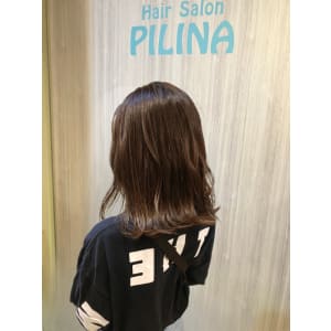 ミディアムヘアのレイヤースタイル - Hair Salon PILINA【ヘアーサロンピリナ】掲載中