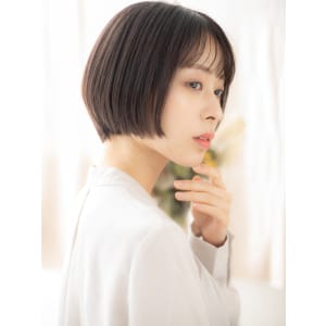 ヘルシースタイル前下がりアッシュブラック アースカラー - COVER HAIR & SPA bliss 浦和西口店【カバー ヘア アンド スパ ブリス】【カバー ヘア アンド スパ ブリス ウラワニシグチテン】掲載中