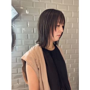 レイヤーカット/フェイスレイヤー/ボブ/髪質改善カラー