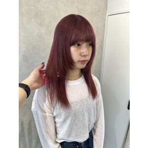 miu&橋本愛海　濃いめレッドカラー