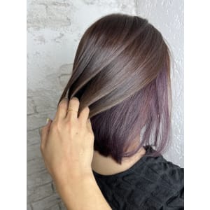 インナーカラーイルミナカラーイヤリングカラー池袋