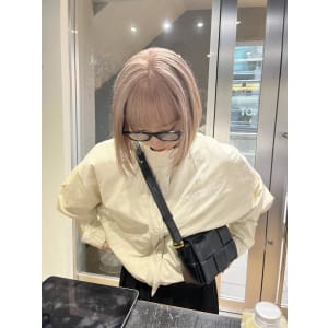 斜めバンググレージュカラーシルキーベージュマッシュパーマ - ARCANA 明治神宮前 表参道 原宿【アルカナ メイジジングウマエ オモテサンドウ ハラジュク】掲載中