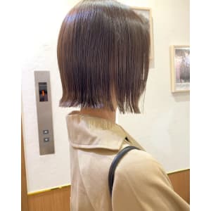 【ワンランク上のボブ】外ハネボブペールベージュ - GLROW【グロウ】掲載中
