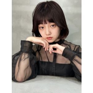 顔まわりカット　韓国　haruhi