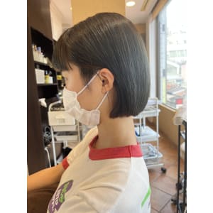 【ワンランク上のボブ】切りっぱなしボブ