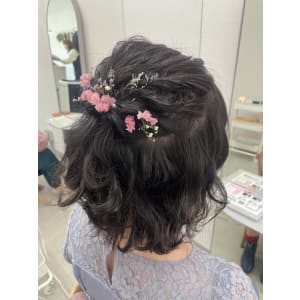 《花屋併設》ふんわりボブセット