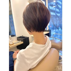 【福岡天神赤坂】20代30代大人ショートボブ/艶ハイライト - Des.Art【デザート】掲載中