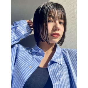 【福岡天神赤坂】20代30代/艶ボブ/ミニボブ/前髪あり - Des.Art【デザート】掲載中