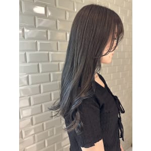 髪質改善カラー/髪質改善/ブルーブラック/レイヤーカット - ungu ul【アングゥ ウル】掲載中