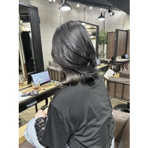 斜めバンググレージュカラーシルキーベージュ マッシュパーマ - ARCANA 明治神宮前 表参道 原宿【アルカナ メイジジングウマエ オモテサンドウ ハラジュク】掲載中