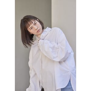 20代30代40代大人可愛いハイライトボブ☆山之内