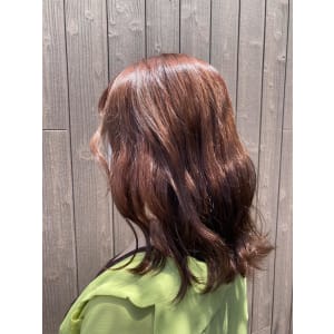 オレンジブラウンカラー - NAP hair &Nalow homme【ナップ ヘアーアンドナローオム】掲載中