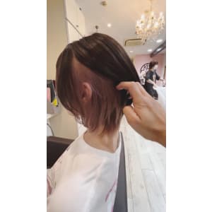 インナーピンク♪【インナーカラー 髪質改善】 - Alushe 錦糸町店【アルーシェ】【アルーシェキンシチョウテン】掲載中