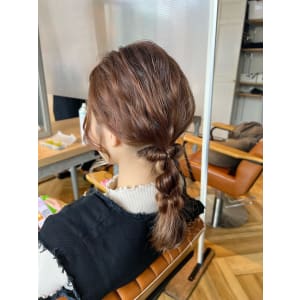 ナチュラル × 玉ねぎヘア