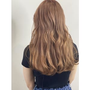 ブリーチオンカラーでフェイスフレーミング