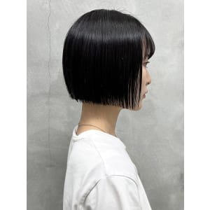 切りっぱミニボブ【池袋美容室　uchla】