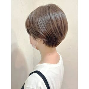 【Reir下北沢】*大人丸みショート+モカベージュ*