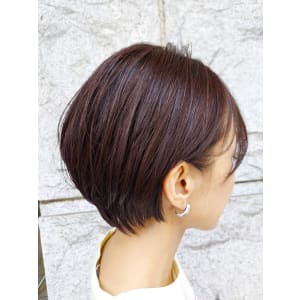 【MICHI refre店 藤原信恵】クセ活かしたショート