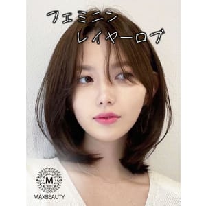 フェミニンレイヤーロブ☆銀座/東京駅