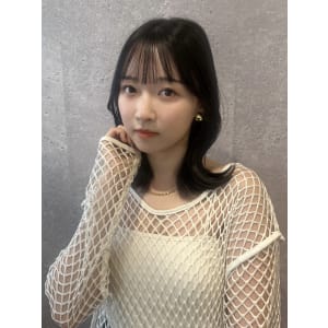 三軒茶屋_レディース_セミロング_コテ巻き_ボブ_韓国まき