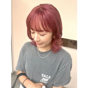 pink hair☆