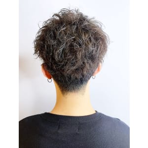 ツーブロックOnパーマバーバースタイル - BANC hair works【バンクヘアワークス】掲載中