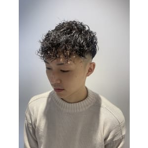 ツーブロックパーマバーバースタイル - BANC hair works【バンクヘアワークス】掲載中