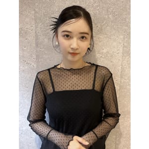 三軒茶屋_レディース_ヘアアレンジ_ヘアセット_ウェット_