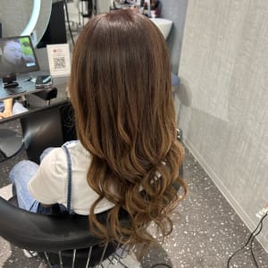 #髪質改善#インナーカラー#エクステ#ヘアセット#縮毛矯正