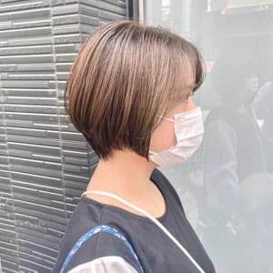 ナチュラルショートボブ【20代30代40代】