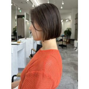 ツルッと質感◎大人ボブ[銀座ショート]