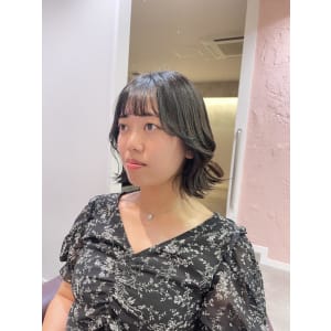 切りっぱなしボブ