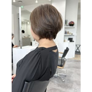 大人丸みショート[銀座ショート銀座駅]