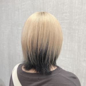 #髪質改善#インナーカラー#エクステ#ヘアセット#縮毛矯正