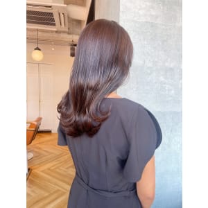 ＊LOREN ＊30代大人も似合う透明感グレージュロング